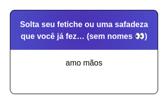 amo mãos